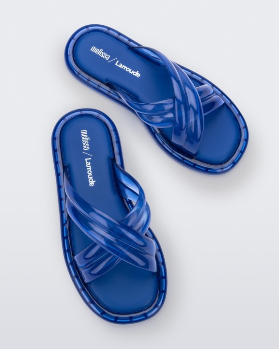 Melissa Cali Slide Larroude Azul