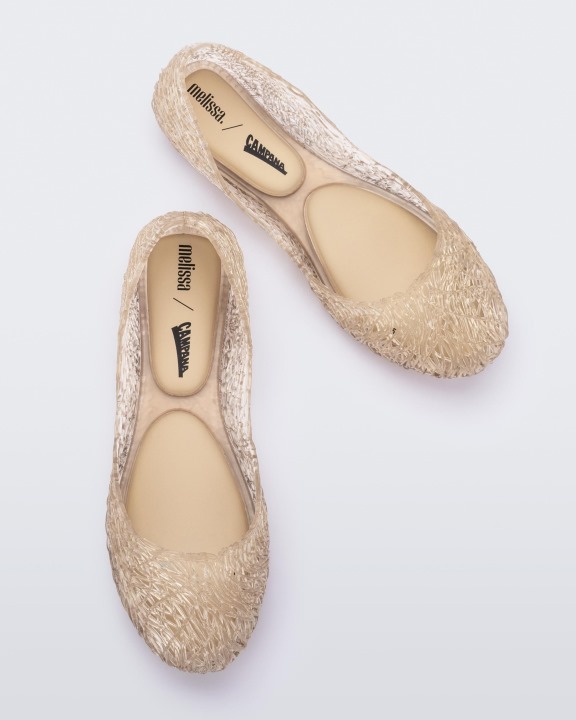 Melissa Campana Flow Flat Bege