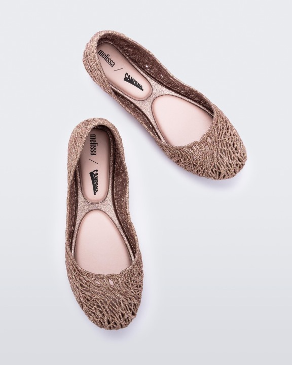Melissa Campana Flow Flat Gold