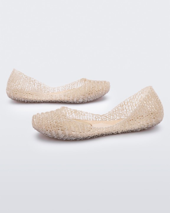 Melissa Campana Papel Escovado Liso Bege