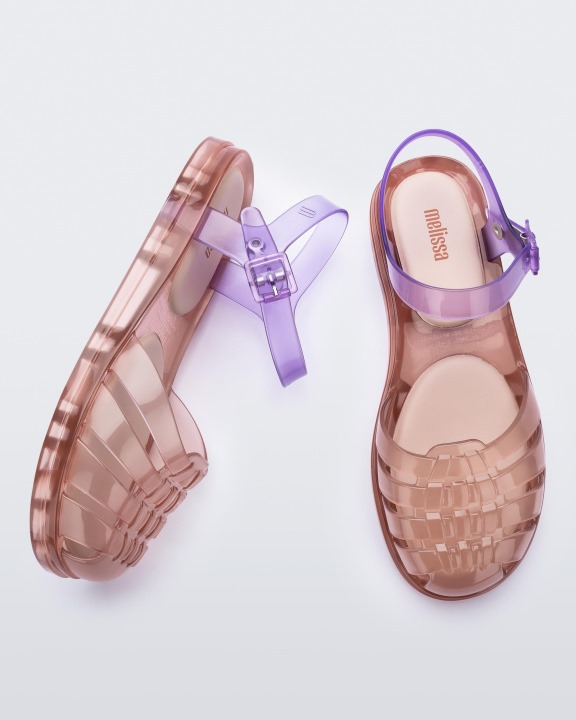Sandália Melissa Obcecada Rosa Lilás