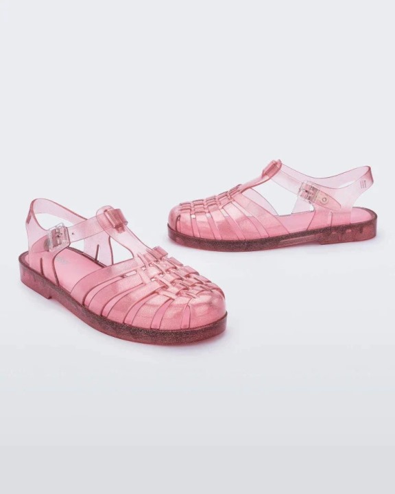 Sandália Melissa Possessão Glitter Rosa Glitter