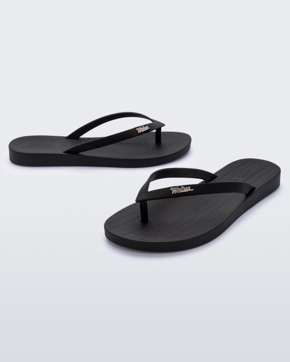 Chinelo Melissa Sun Veneza Preto