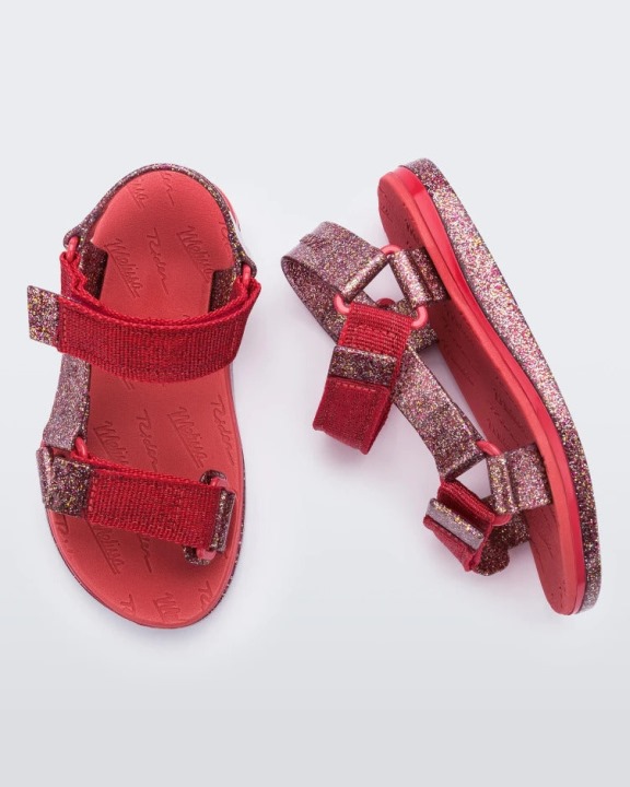 Mini Melissa Papete Rider Sandal-kids Vermelho