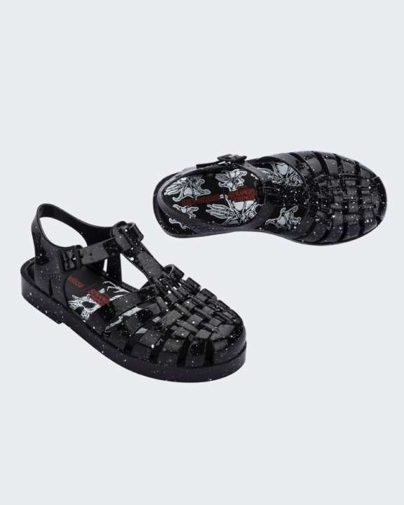 Mini Melissa Possessão Coisas Estranhas-crianças Black Splash