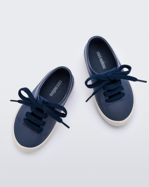 Sapatilha De Rua Mini Melissa-baby Azul-bege