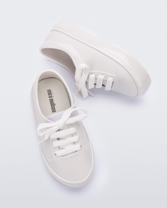 Mini Sapatilha De Rua Melissa-baby Branca